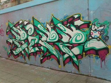 Graffiti Wall - Photo by Zipe196 - Zipe, sipe, . (2014)