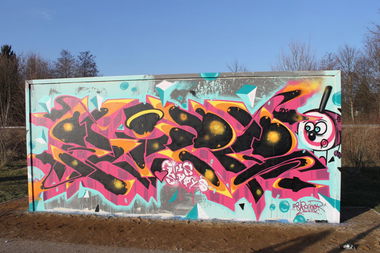 Graffiti Wall - Photo by Zipe196 - Sipe, Zipe, Nisto (2014)