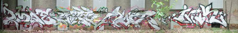 Graffiti Wall - Photo by Zipe196 - Imoe, Sipe, Aus (2014)