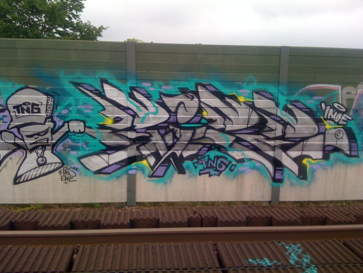 Graffiti Bombing - Photo by Zipe196 - sipe.zipe.mrb, tng