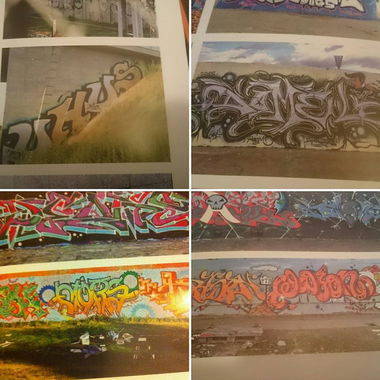 Graffiti Wall - Photo by Zivilpolizist - UHUS, Domel, Penis