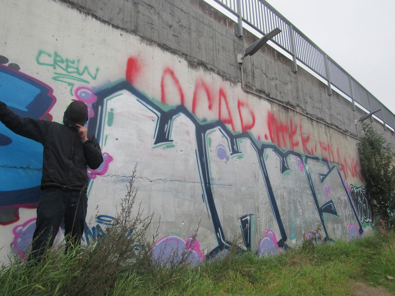 Graffiti Bombing - Photo by Zivilpolizist - FORMYGANG, UHUS, UHUZ