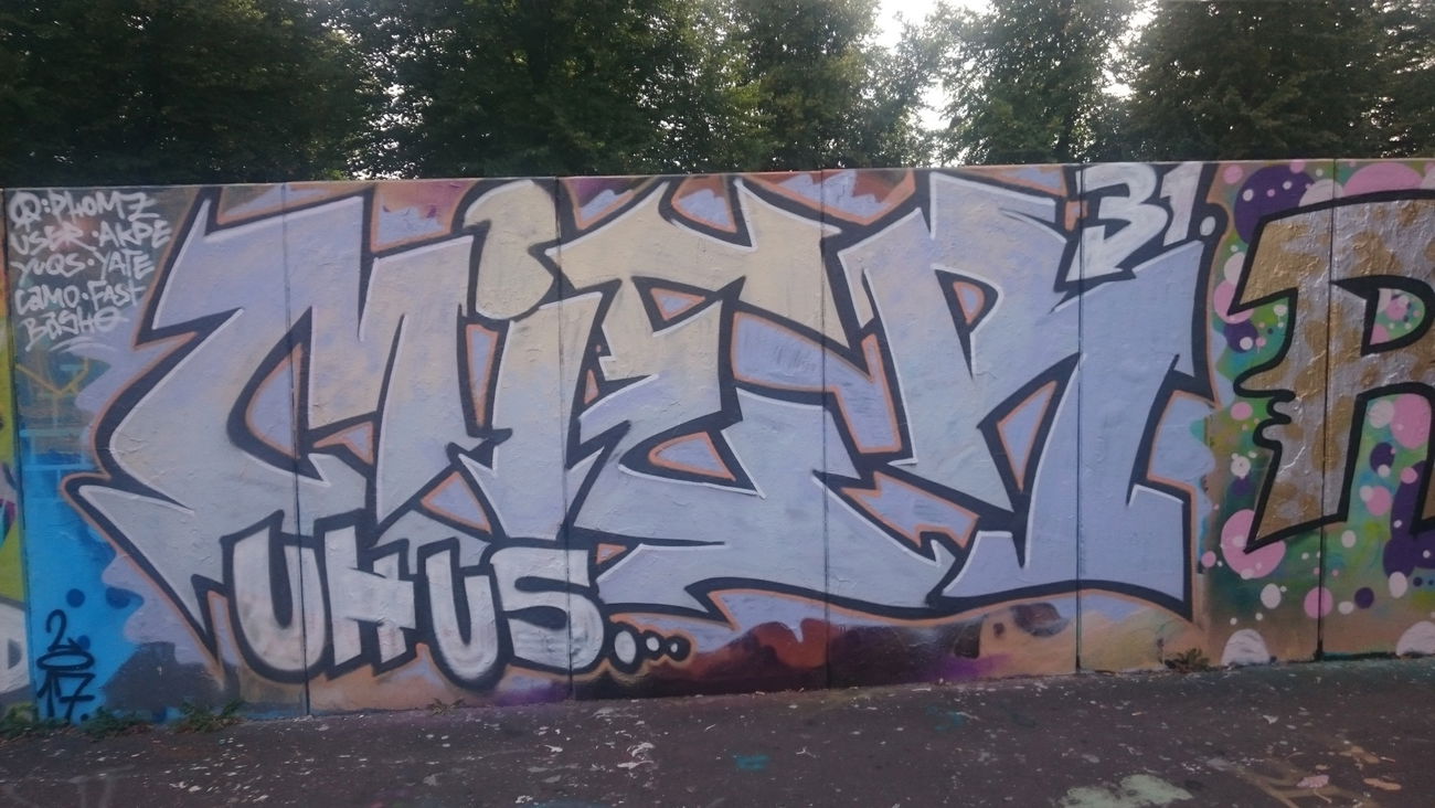 Graffiti Wall - Photo by Zivilpolizist - Mier, uhus, 31er