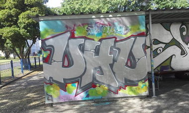Graffiti Wall - Photo by Zivilpolizist - Uhus, Uhuz, Uhu