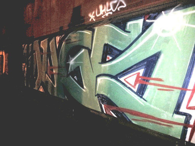 Graffiti Wall - Photo by Zivilpolizist - Freight, YUQS, YUX