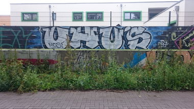 Graffiti Wall - Photo by Zivilpolizist - UHUS
