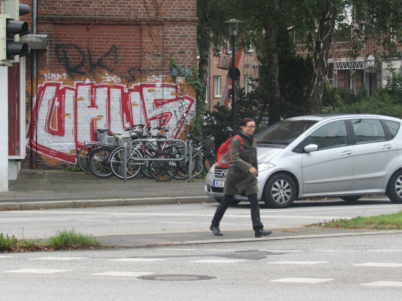 Graffiti Bombing - Photo by Zivilpolizist - UHUS, UHUZ, UHULIGANS