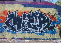 Graffiti Wall - Photo by Zivilpolizist - MIER, BERLIN