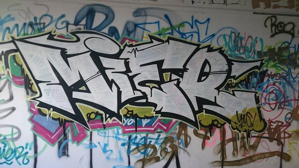 Graffiti Wall - Photo by Zivilpolizist - Mier, uhus