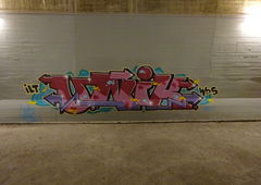Graffiti Bombing - Photo by Zivilpolizist - WDS, ILT, UNIK