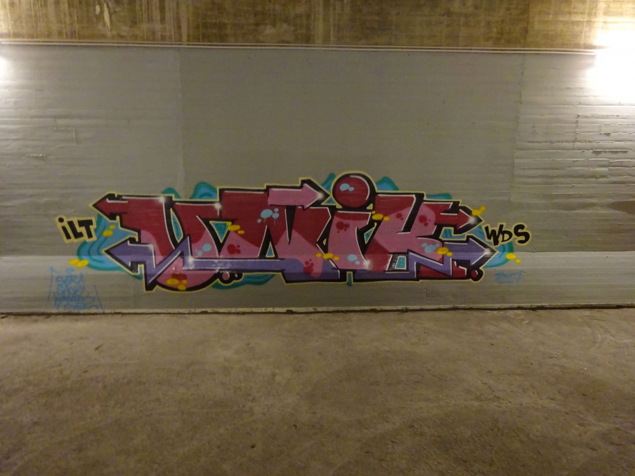 Graffiti Bombing - Photo by Zivilpolizist - WDS, ILT, UNIK