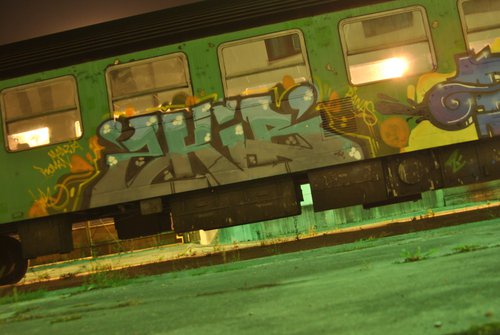 Graffiti Train - Photo by ZkiB - zkib