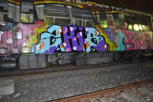 Graffiti Train - Photo by ZkiB - zkib