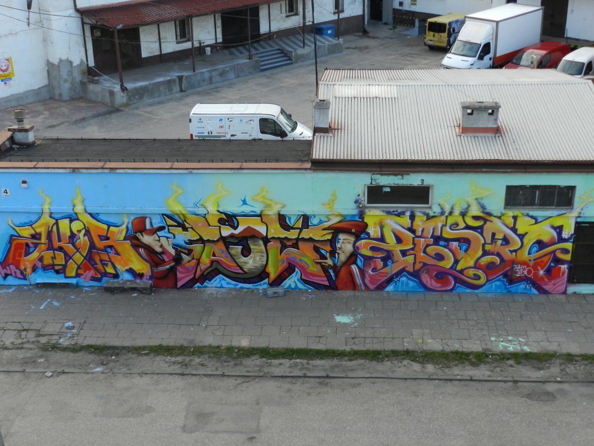 Graffiti Wall - Photo by ZkiB - Zkib, saje, pezro