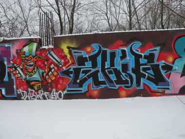 Graffiti Wall in United Kingdom - Photo by ZkiB - zkib