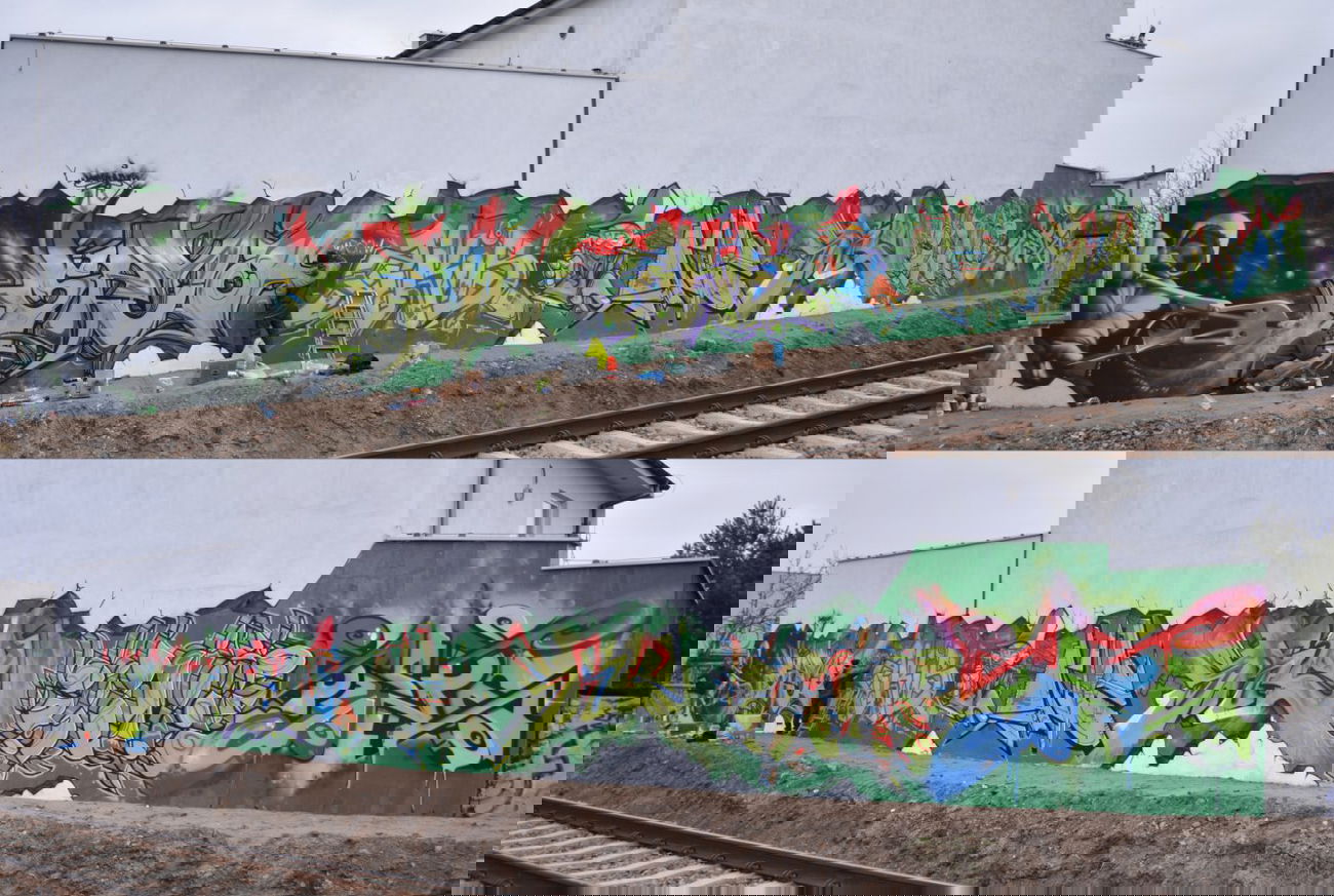 Graffiti Wall - Photo by ZkiB