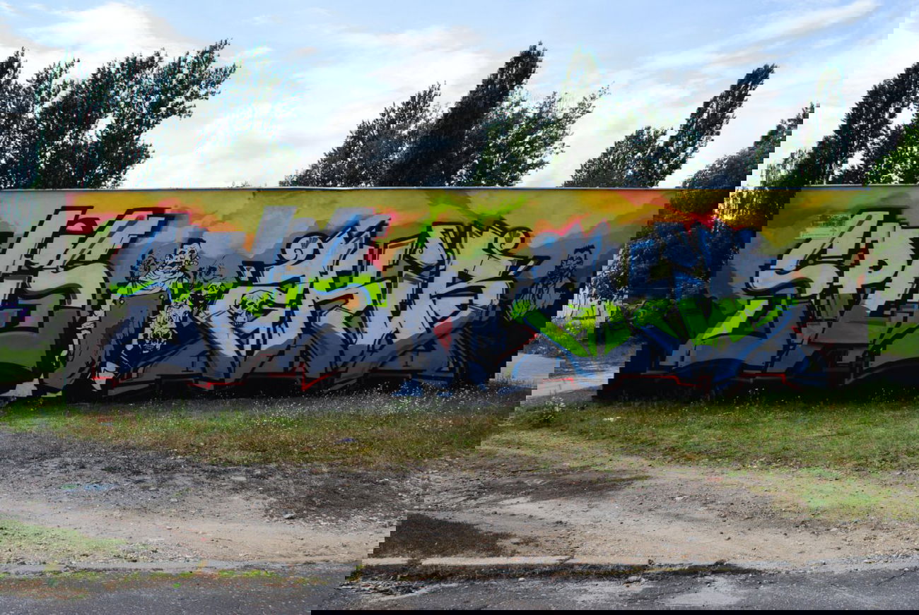 Graffiti Wall - Photo by ZkiB - speis, wr, zkib
