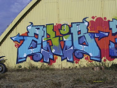 Graffiti Wall - Photo by ZkiB