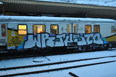 Graffiti Train - Photo by ZkiB