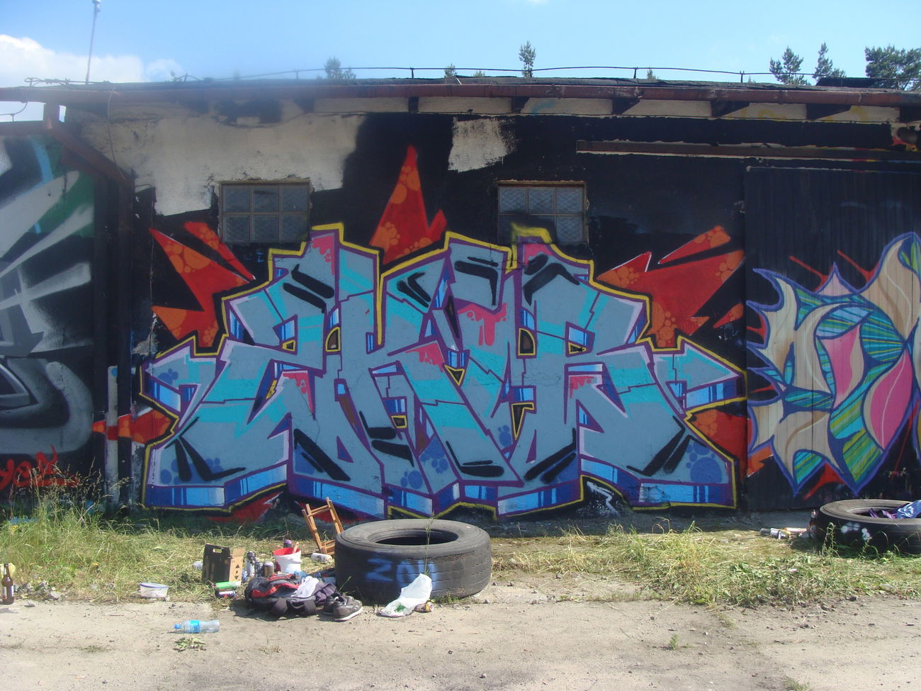 Graffiti Wall - Photo by ZkiB