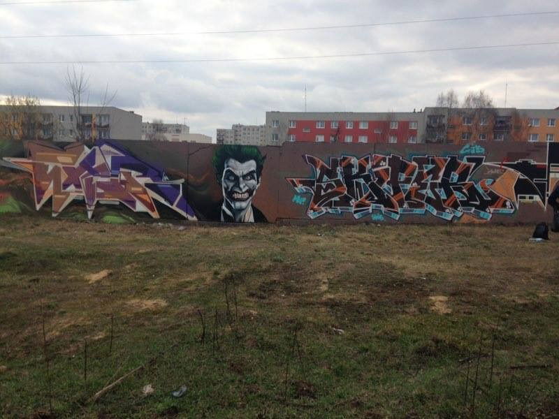 Graffiti Wall - Photo by ZkiB - Exer, kupsok, skiper