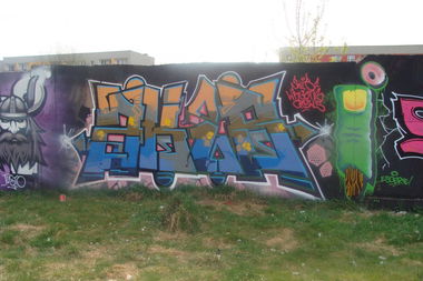 Graffiti Wall - Photo by ZkiB