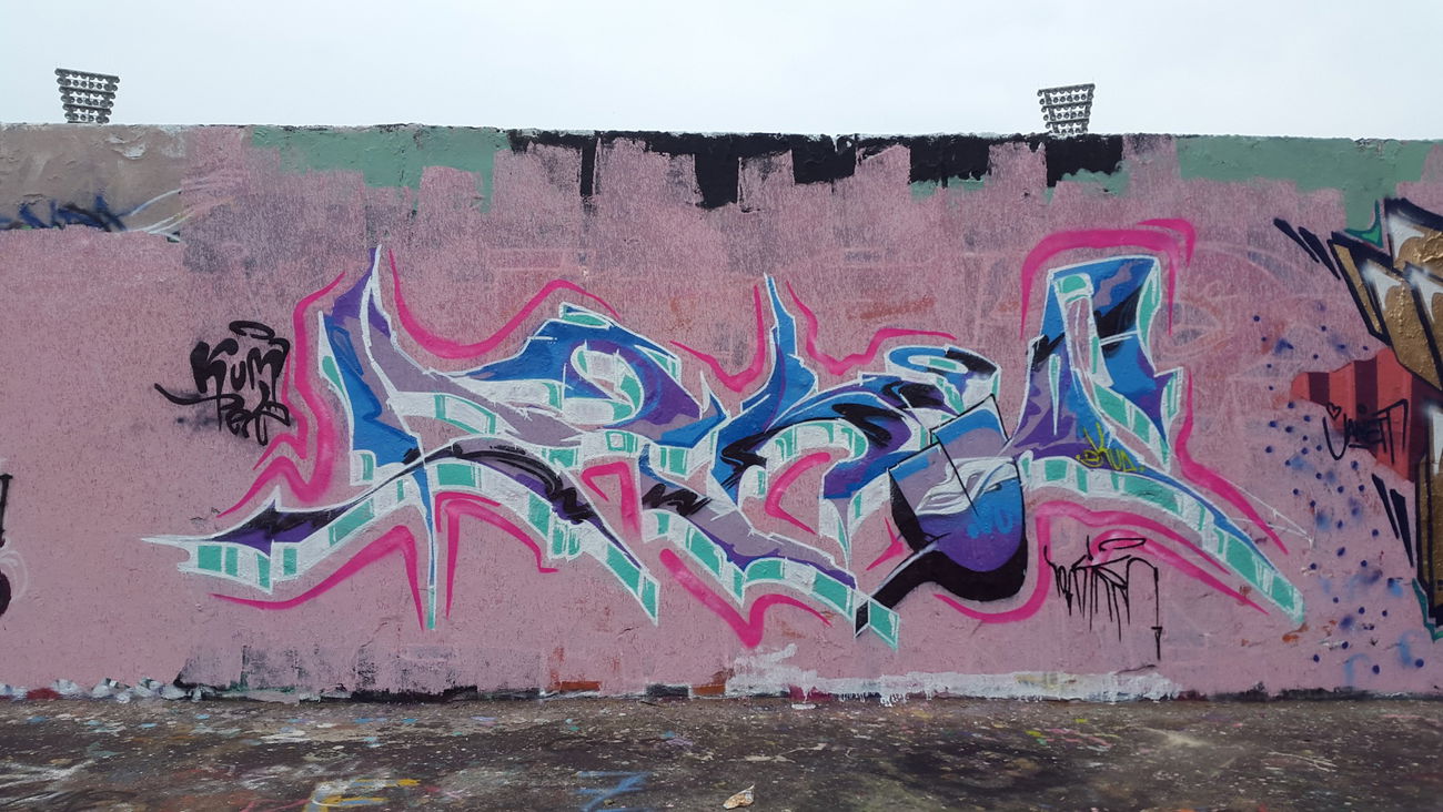 Graffiti Wall - Photo by Zkuare195 - Zkua, Sipe (2015)