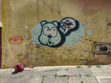 Graffiti Bombing in Bogotá - Photo by Zmak - ZMAK, OsoZMAK, ThrowUpCharacter (2025)
