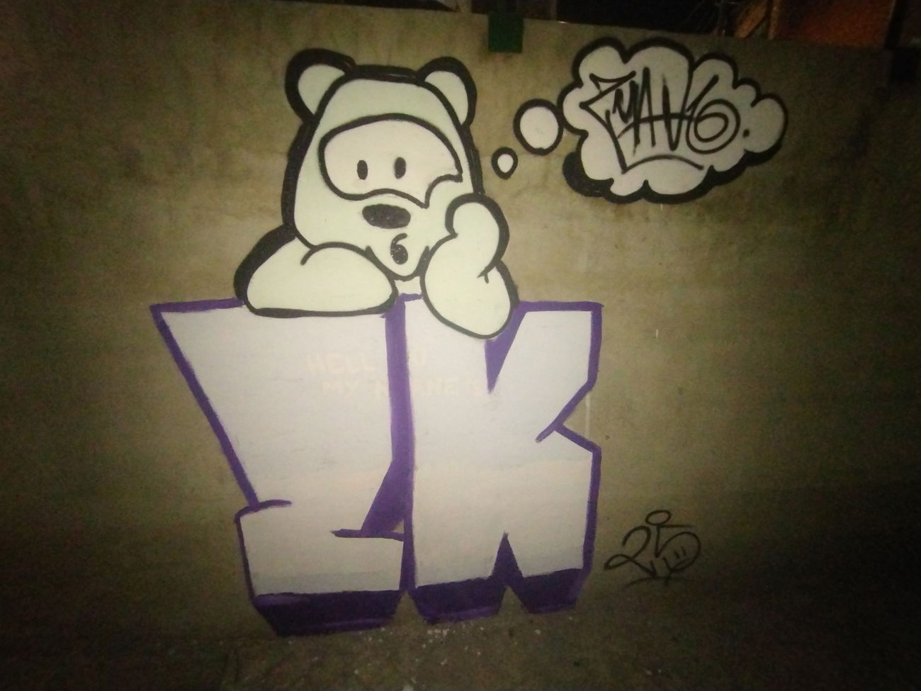 Graffiti Bombing - Photo by Zmak - ZMAK, GraffitiZMAK, ZMAKGraffiti (2025)