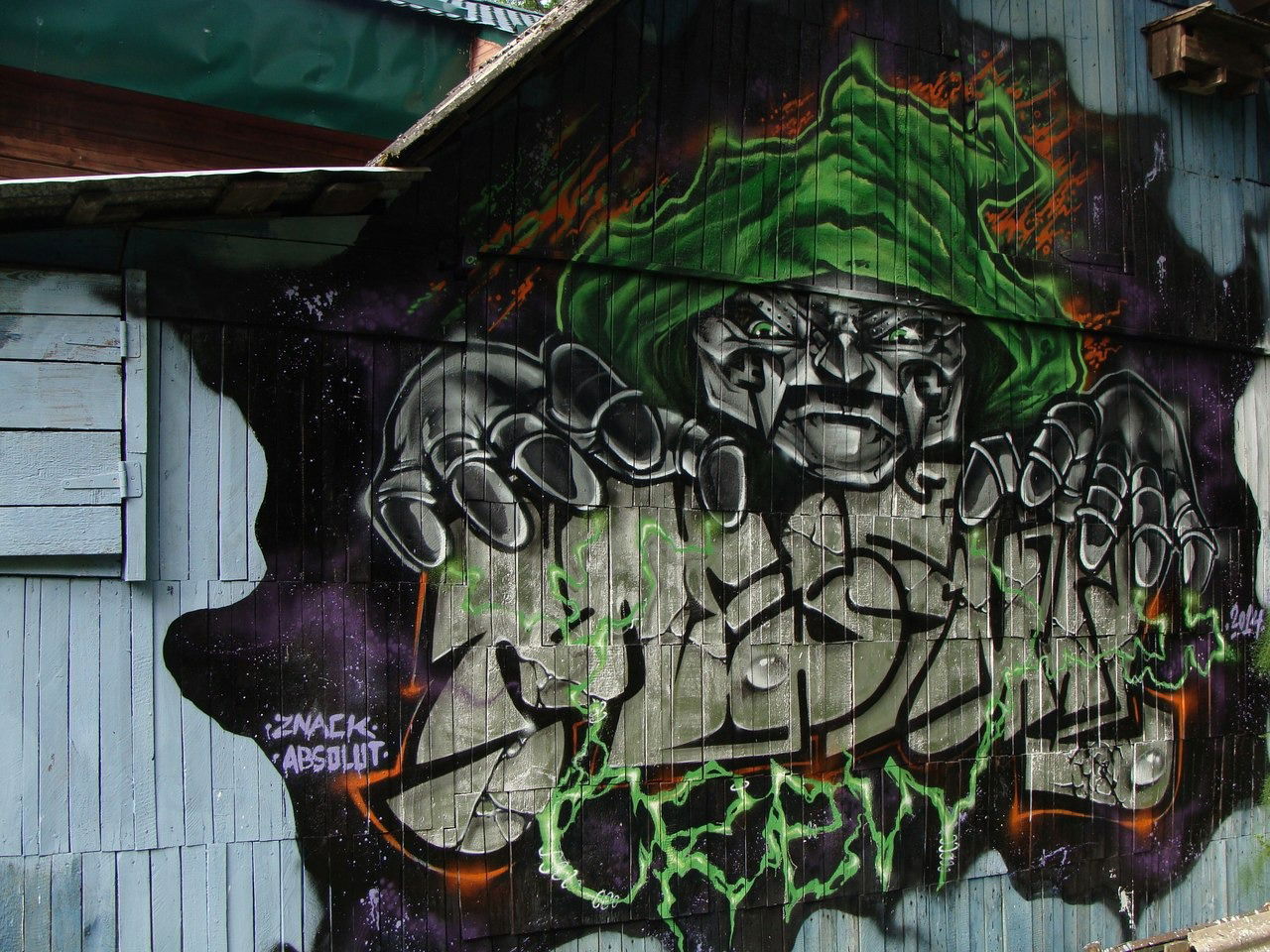 Graffiti Wall - Photo by Znack - znack, msi, messuri (2015)