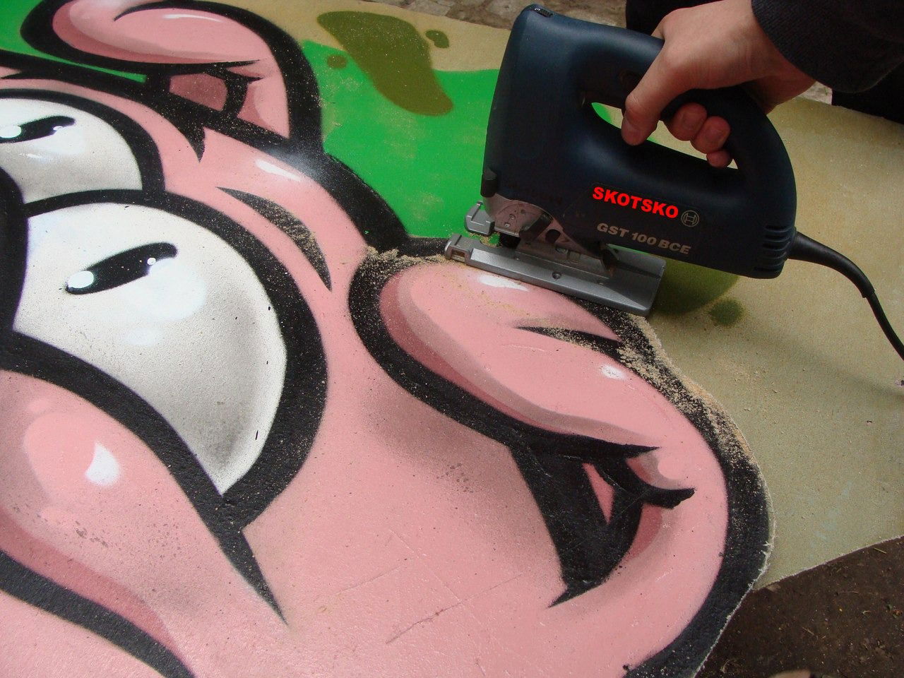 Graffiti Wall - Photo by Znack - znack, msi, messuri