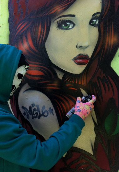 Graffiti Wall - Photo by Znack - znack, msi, messuri (2016)