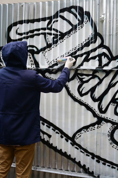 Graffiti Wall - Photo by Znack - znack, msi, messuri (2016)