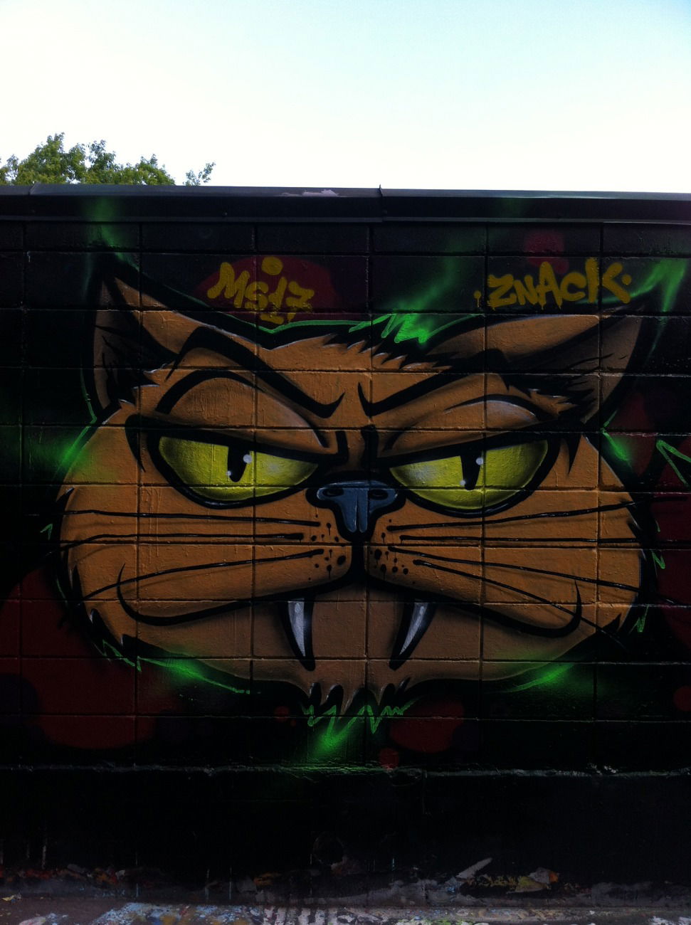 Graffiti Wall - Photo by Znack - znack, msi, ms17 (2017)