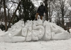 Graffiti Wall - Photo by Znack - znack, msi, snow (2019)