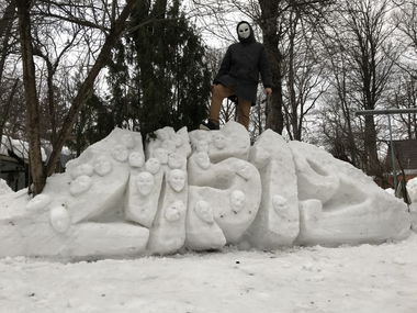 Graffiti Wall - Photo by Znack - znack, msi, snow (2019)