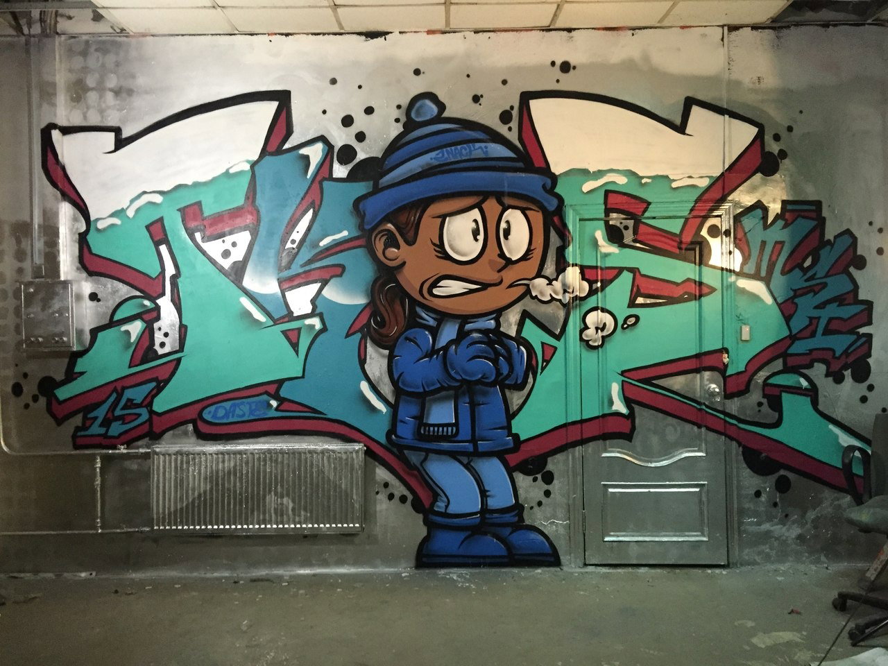 Graffiti Wall - Photo by Znack - znack, msi, messuri (2015)