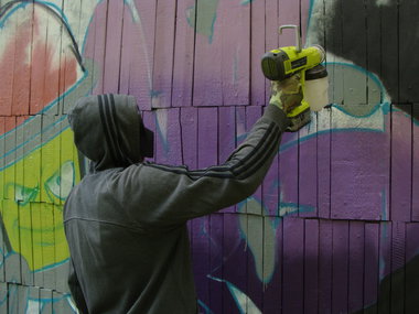 Graffiti Wall - Photo by Znack - znack, msi, messuri (2015)