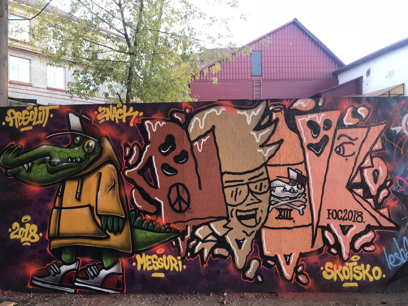 Graffiti Wall - Photo by Znack - znack, msi, ms18 (2018)