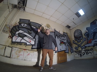 Graffiti Wall - Photo by Znack - znack, msi, messuri (2014)