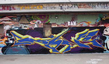 Graffiti Wall - Photo by Zone - Zone, Leipzig (2014)