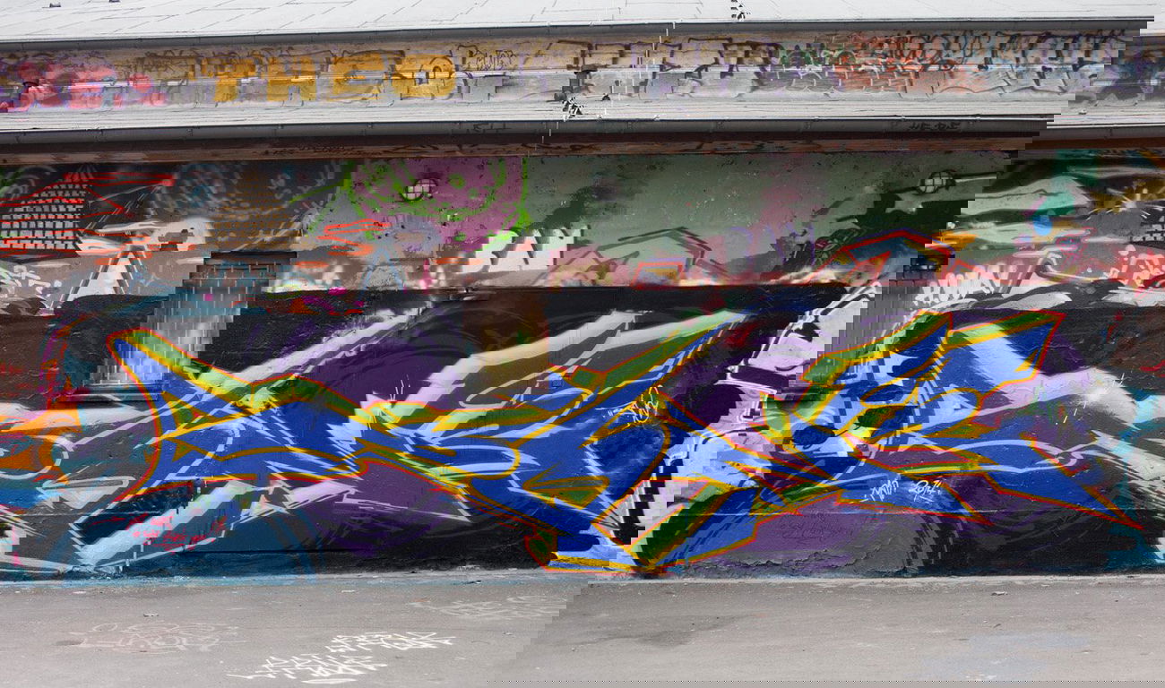 Graffiti Wall - Photo by Zone - Zone, Leipzig (2014)