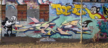 Graffiti Wall - Photo by Zone