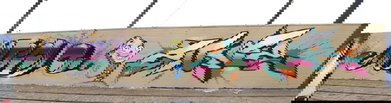 Graffiti Wall - Photo by Zone