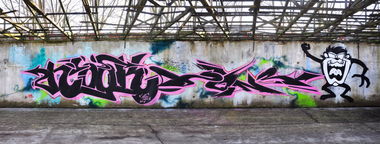 Graffiti Wall - Photo by Zone - Nook, Zone, PAD (2014)