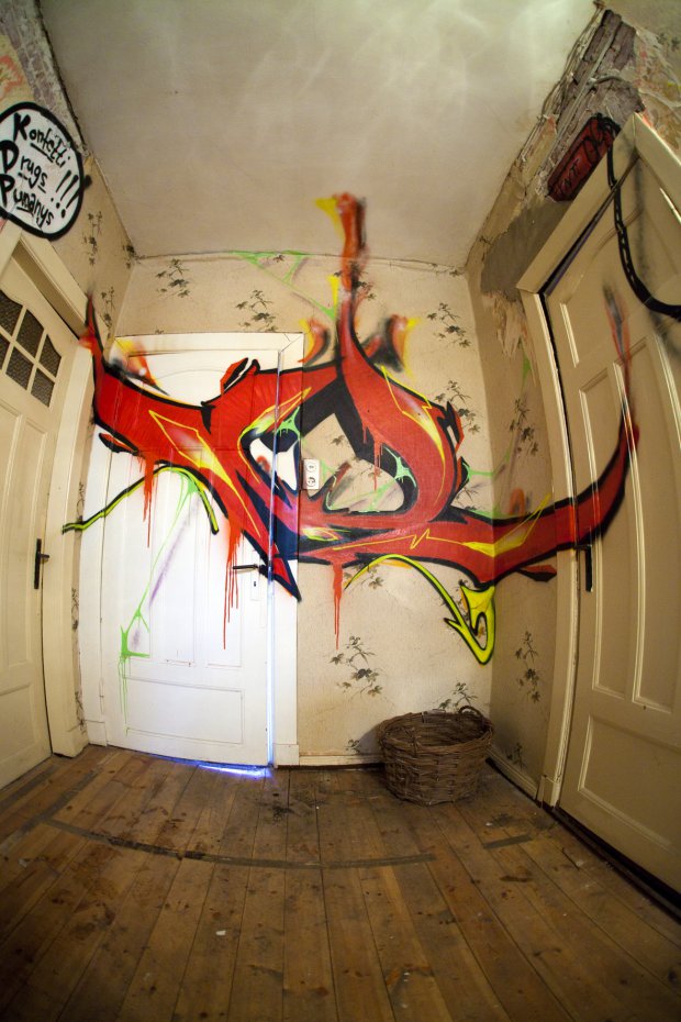 Graffiti Wall - Photo by Zone - O, Zone, KDP (2012)