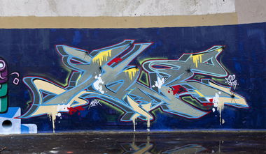 Graffiti Wall - Photo by Zone - Zone, KDP, PAD (2014)