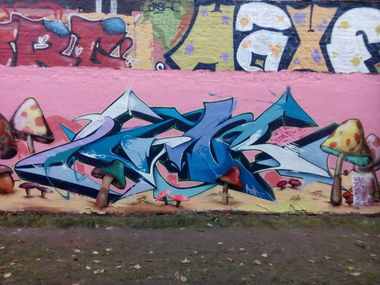 Graffiti Wall - Photo by Zone - zone, pad, leipzig (2014)