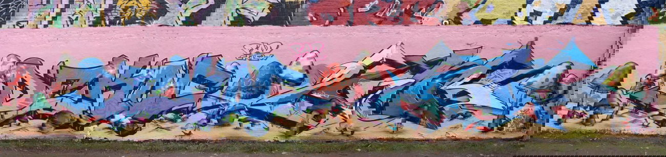 Graffiti Wall in Leipzig - Photo by Zone - Dekoc, Zone, PAD (2014)
