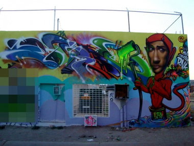 Graffiti Wall - Photo by Zorbe